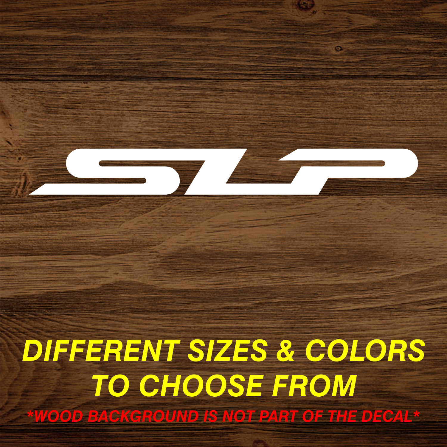SLP Performance Vinyl Decal Sticker Many Sizes Colors Free Shipping Camaro SS GM