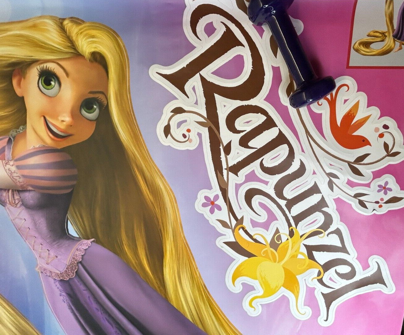 Fathead Disney Tangled Rapunzel 42" X 49" Re-Appliable Stickers Wall Decoration