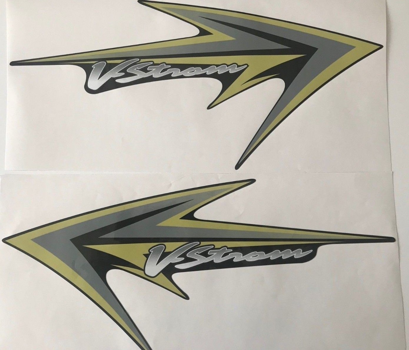SUZUKI V-STROM 2004-2010 side decals 2pc., stickerd for suzuki V-strom repairing