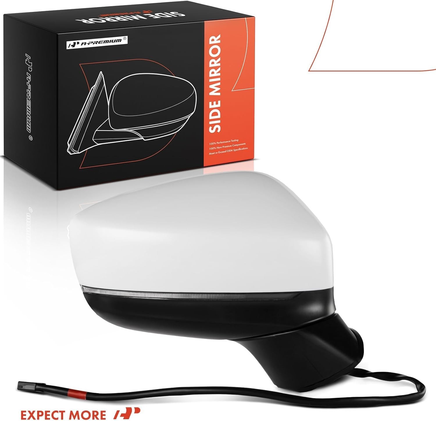 Passenger Side Door Mirror w/Turn Signal Blind Spot for Mazda CX-5 CX5 2017-2022