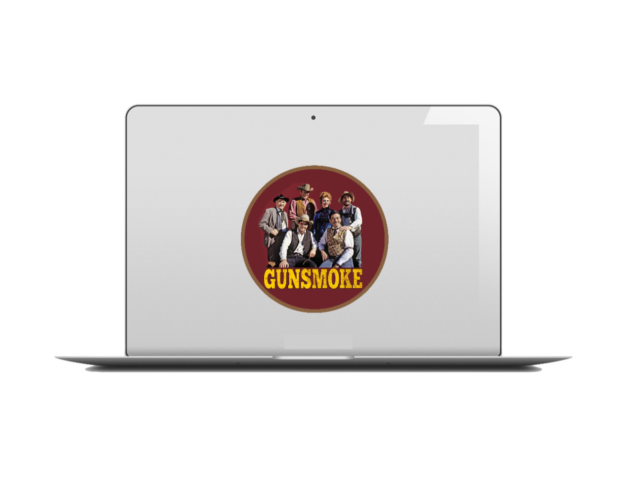 Gunsmoke (TV Classics) – 4" Vinyl Decal Sticker Handmade Cooler Laptop Vehicle
