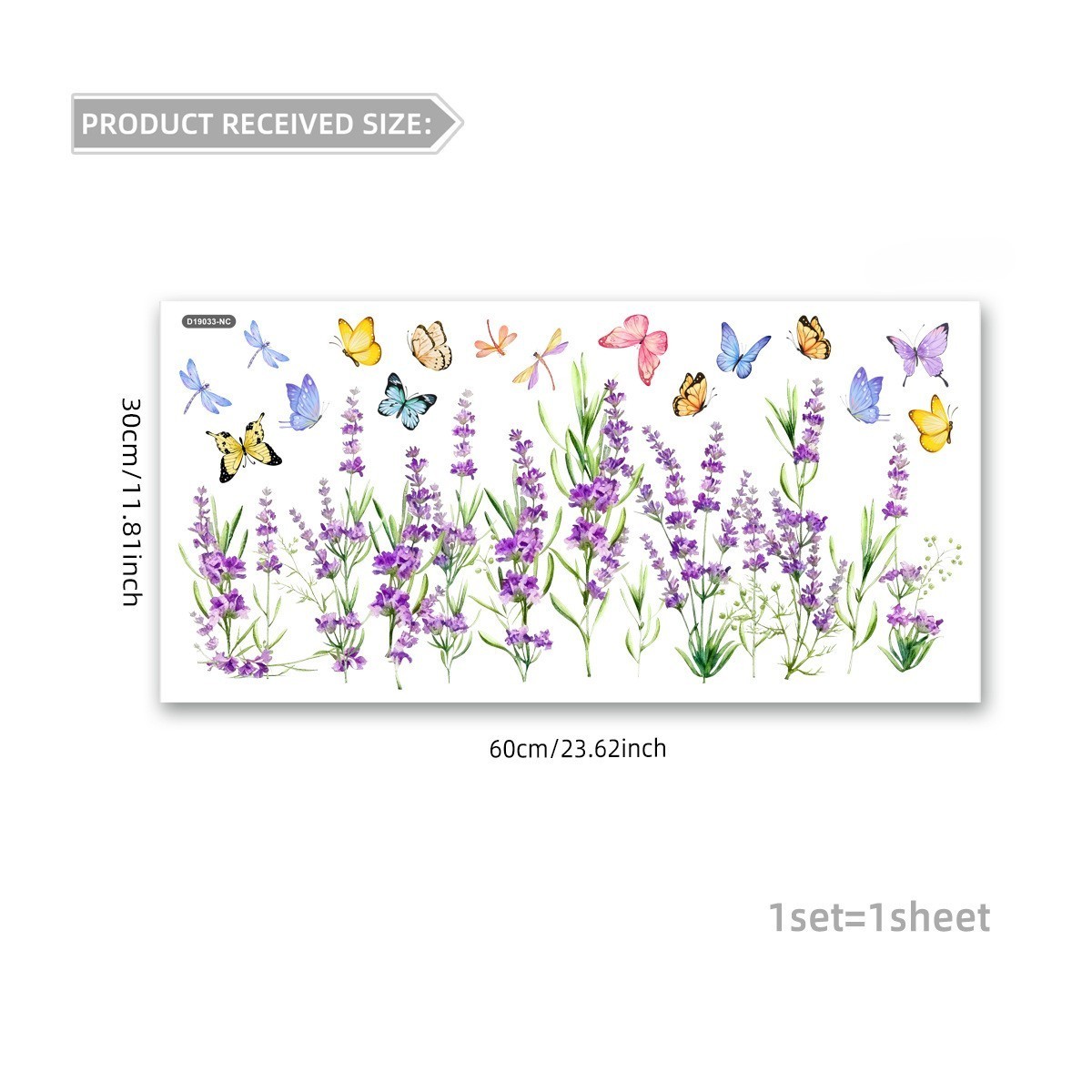 Fade Resistant Floral Window Stickers for Spring Summer Home Decoration