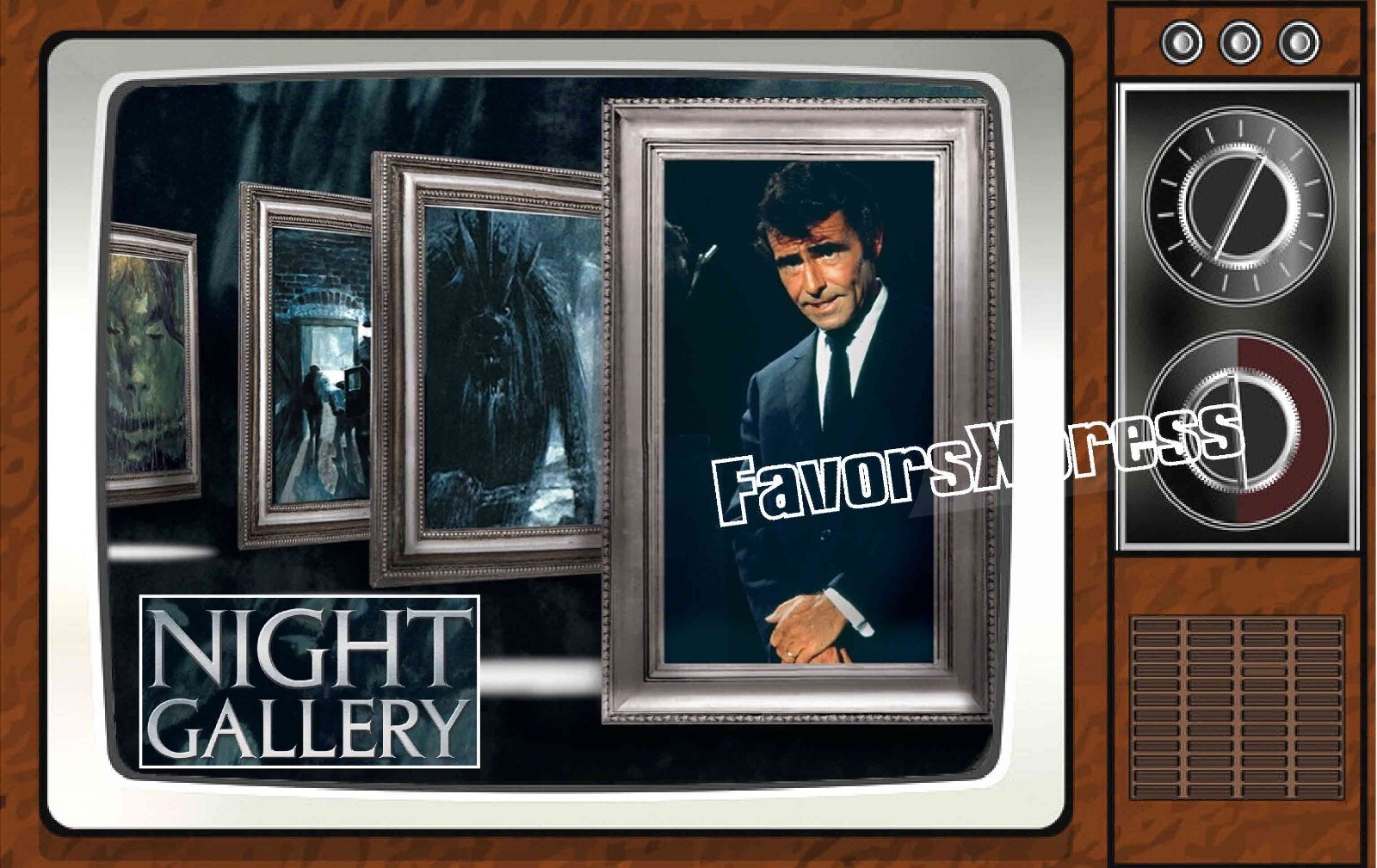 Night Gallery Classic TV Show PHOTO MAGNET 4 X 2.5 INCHES