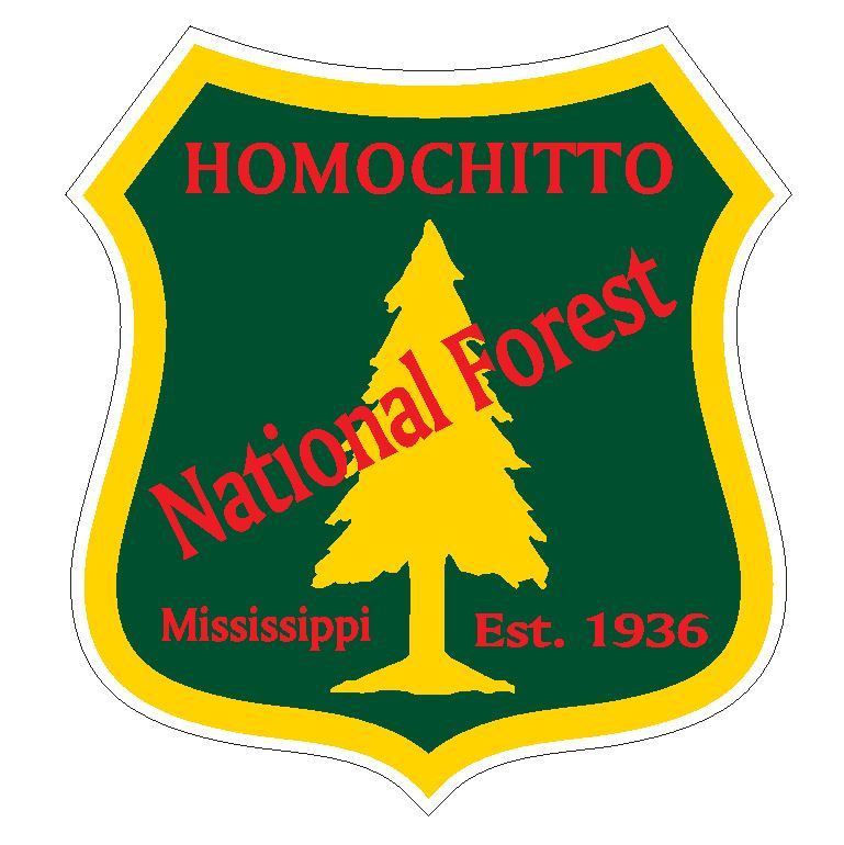 Homochitto National Forest Sticker R3247 Mississippi YOU CHOOSE SIZE