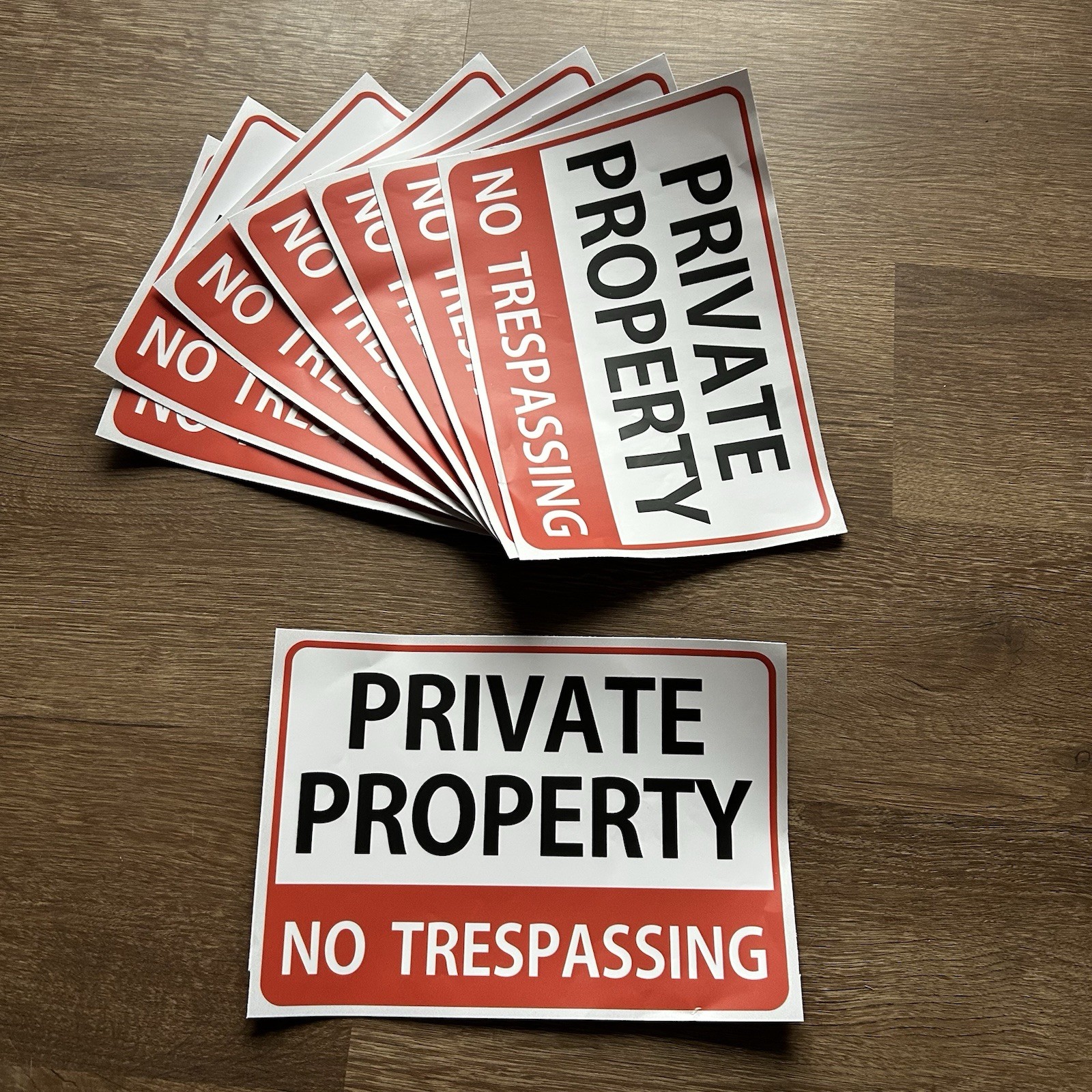 Vinyl Stickers – Private Property