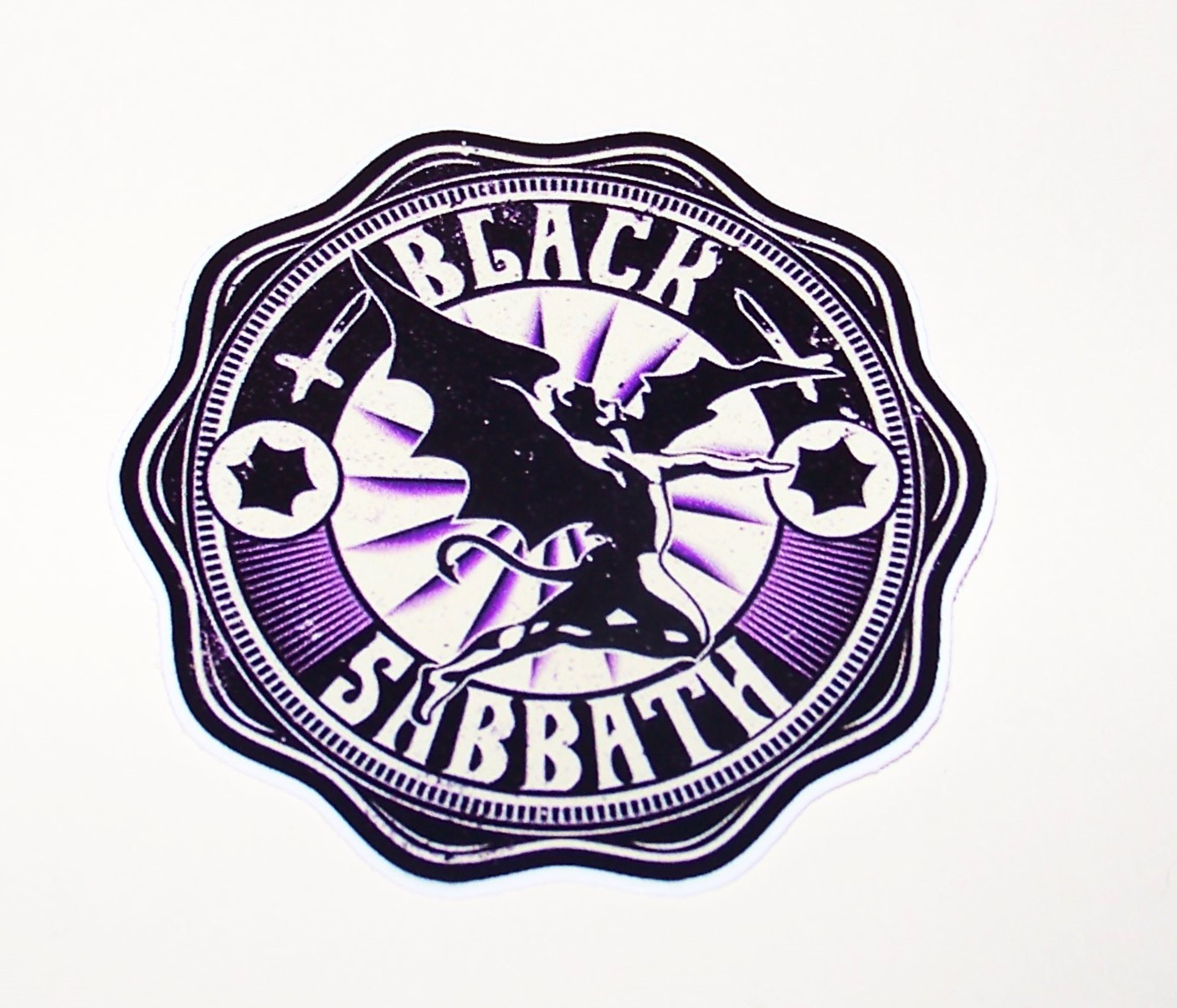 Black Sabbath Logo Die Cut Sticker Decal Official Heavy Metal Ozzy