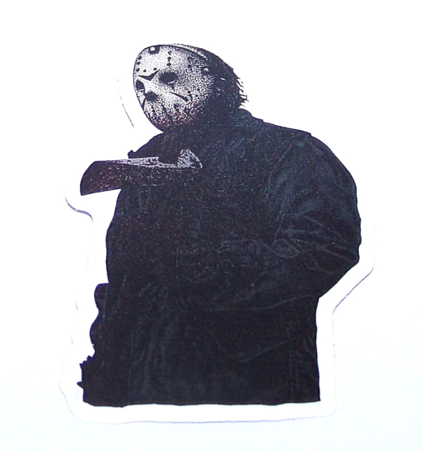 Friday the 13th – Cut Sticker Decal Movie Horror Film JASON VORHEES