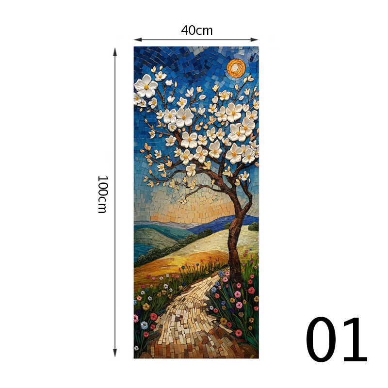 Door Sticker Wallpaper Murals Abstract Self-adhesive Waterproof Elevator Paper