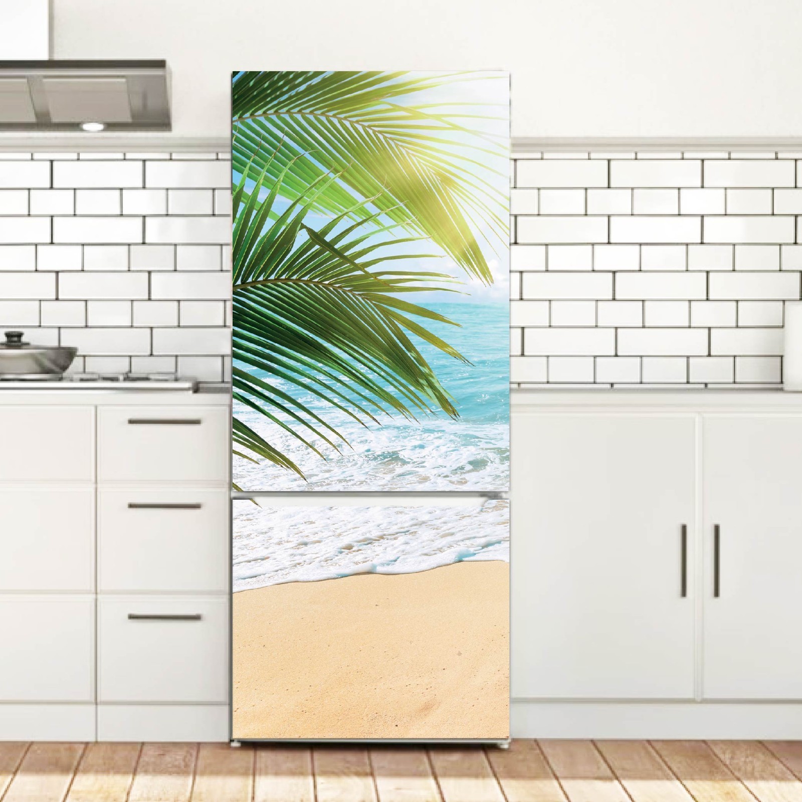 Nature Refrigerator Skin, Self Adhesive Fridge Wrap