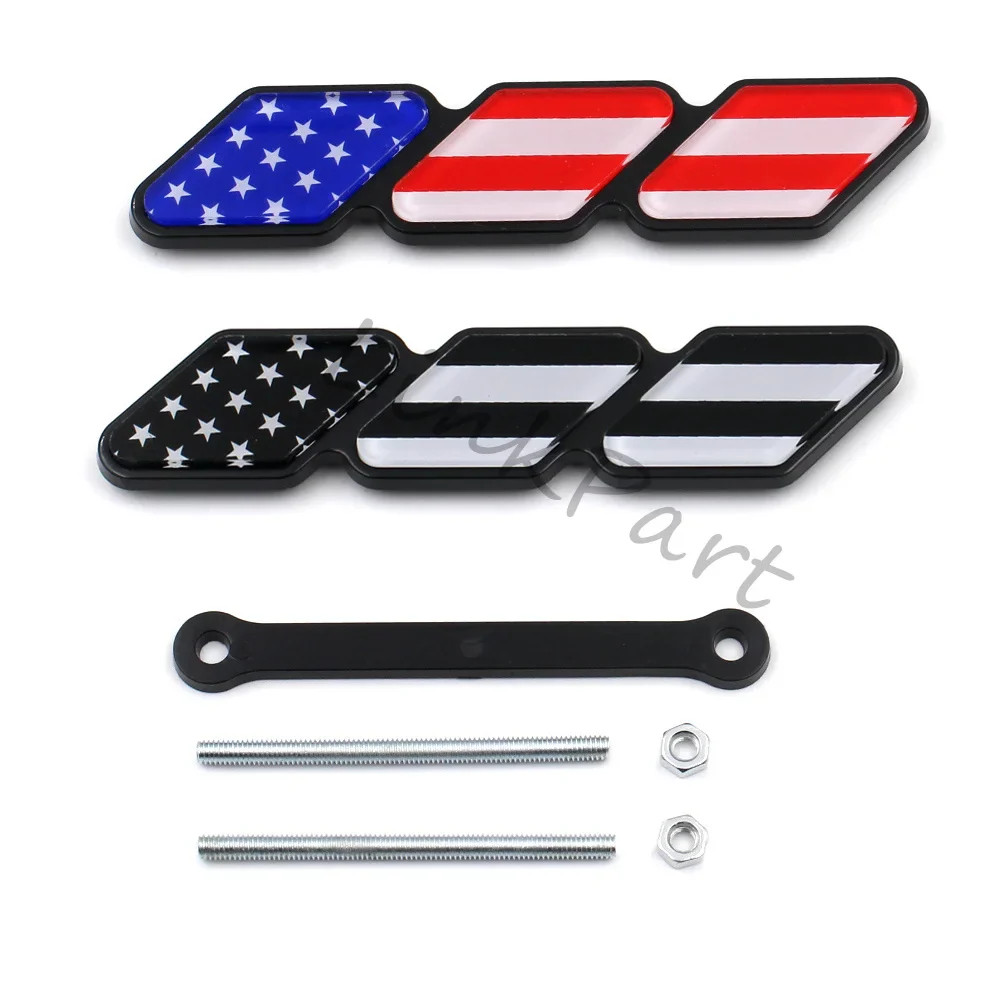 TRD Tri-Color Grille Badge Emblem for Toyota Tacoma / Tundra / 4Runner / Highlan