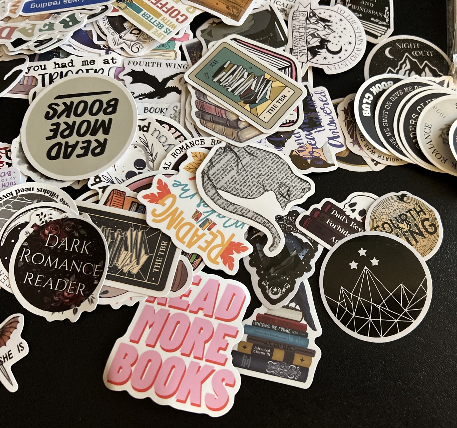 20 Pcs Book Stickers for Kindle Bookish Reading Booktok Stickers Adult Romance