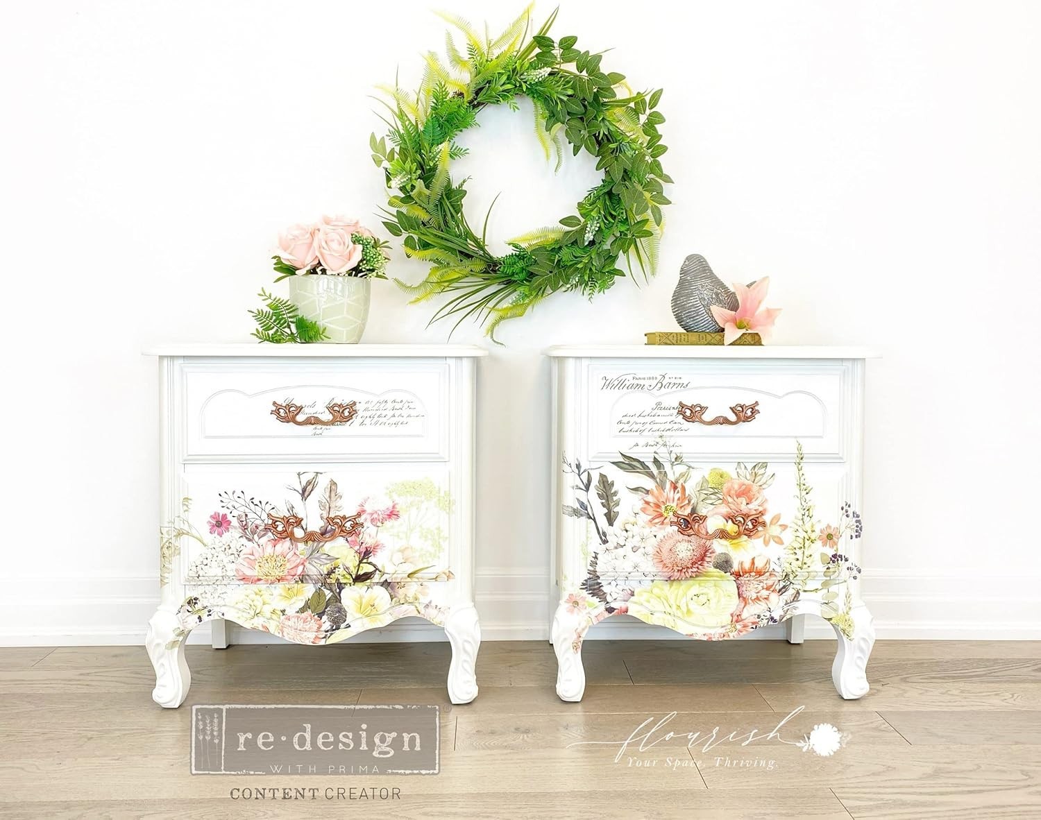 Life in Full Bloom Wall Decals – Furniture Art