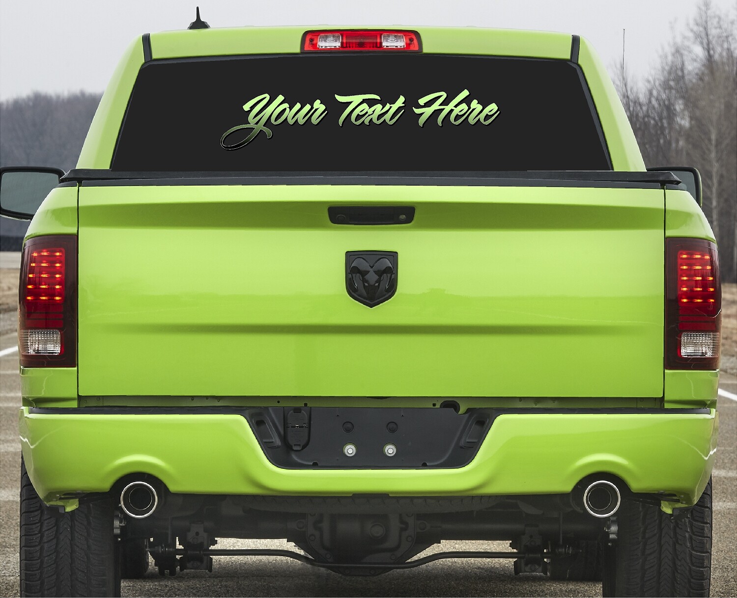 Boat Name Decal 4×24" / Custom Hull Graphic / Premium Marine Vinyl Lettering GRB