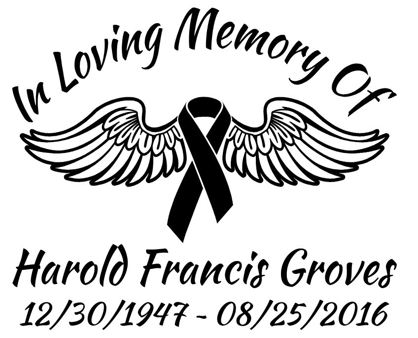 In Loving Memory Decal Cancer Ribbon Wings Angel Car Vinyl Sticker Custom