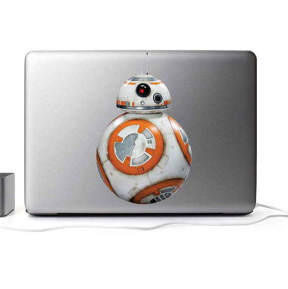 Star Wars The Force Awakens BB8 Removable Kids Room Wall Decal Mural b12