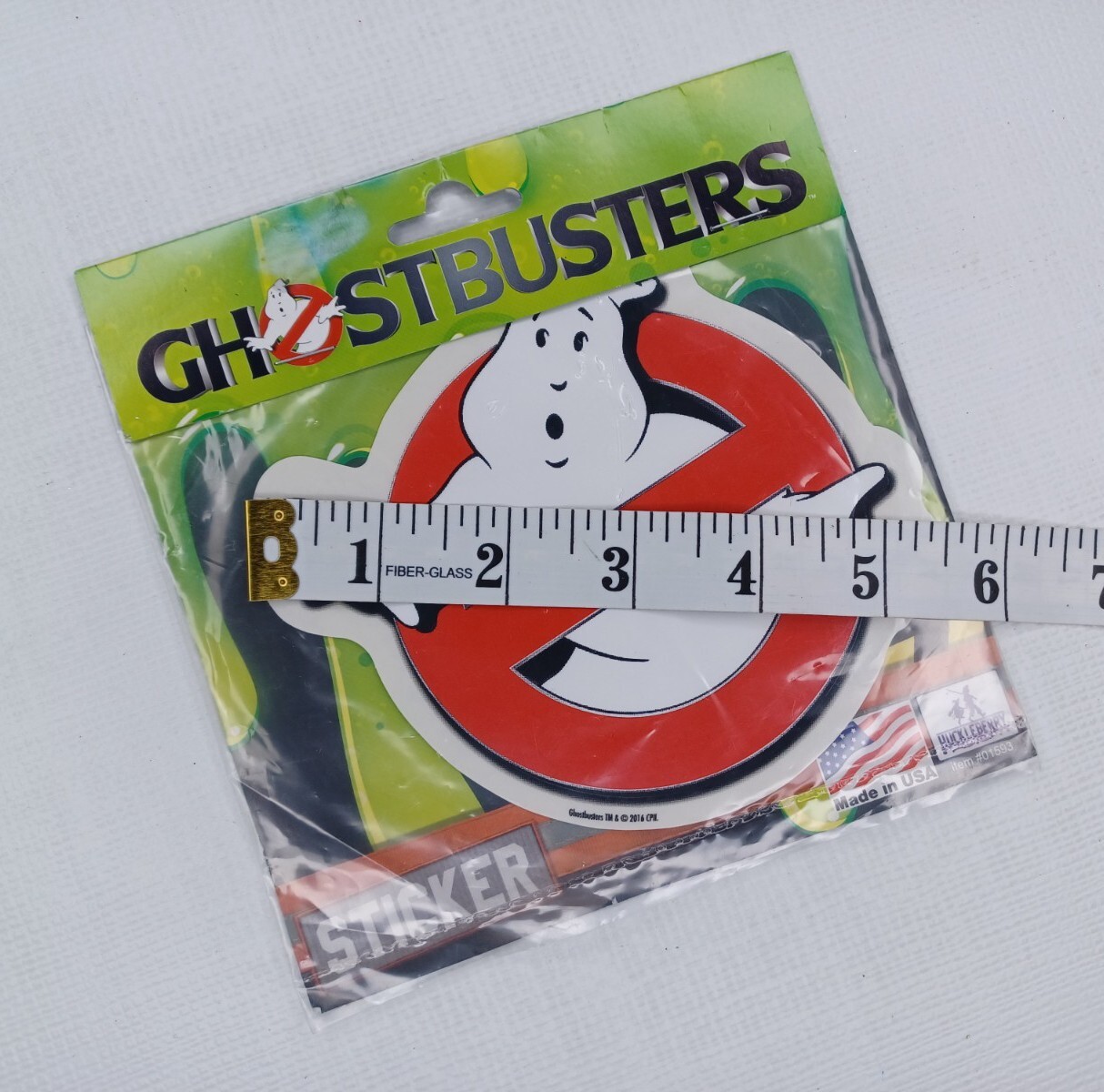 Ghostbusters Ghost Busters Vinyl Car Sticker Decal 5.5" x 4.75" New