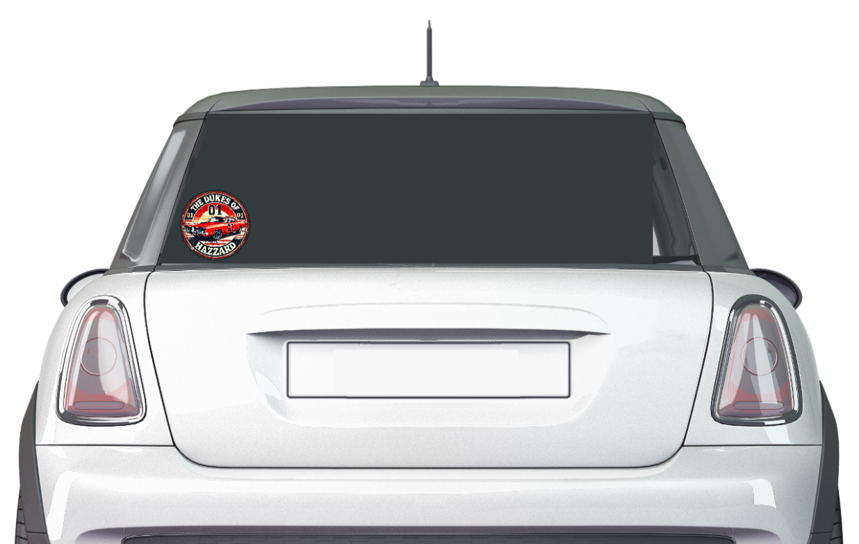 Dukes of Hazzard (Vintage) – 4" Handmade Vinyl Decal Sticker Truck Cooler Laptop