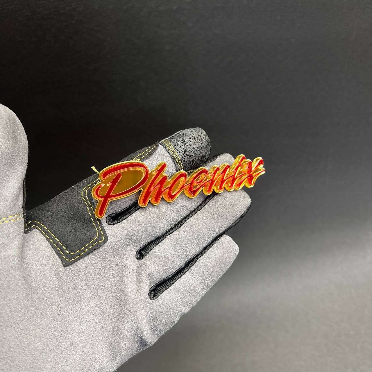 1PC PHOENIX 3D Text Car Badge Emblem Fender tailgate Racing Decal