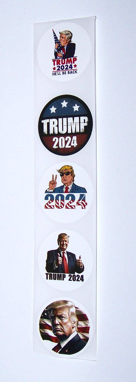 DONALD J. TRUMP Cut Sticker Decal America Politics President 5 mini Stickers USA