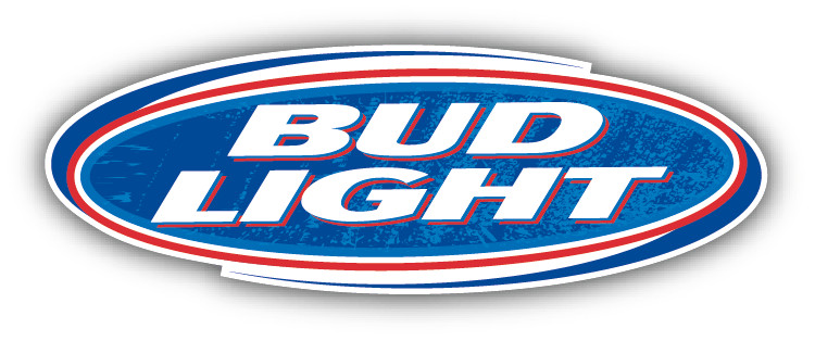 Bud Light Beer Logo Grunge Car Bumper Sticker Decal – 3", 5", 6" or 8"