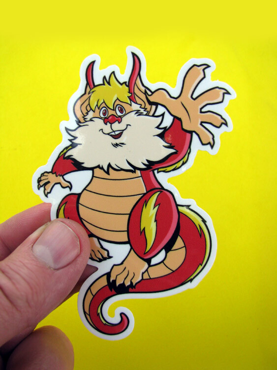 Lion-O Snarf Vinyl Sticker ThunderCats Skateboard Car Laptop Decal 80s Cartoon
