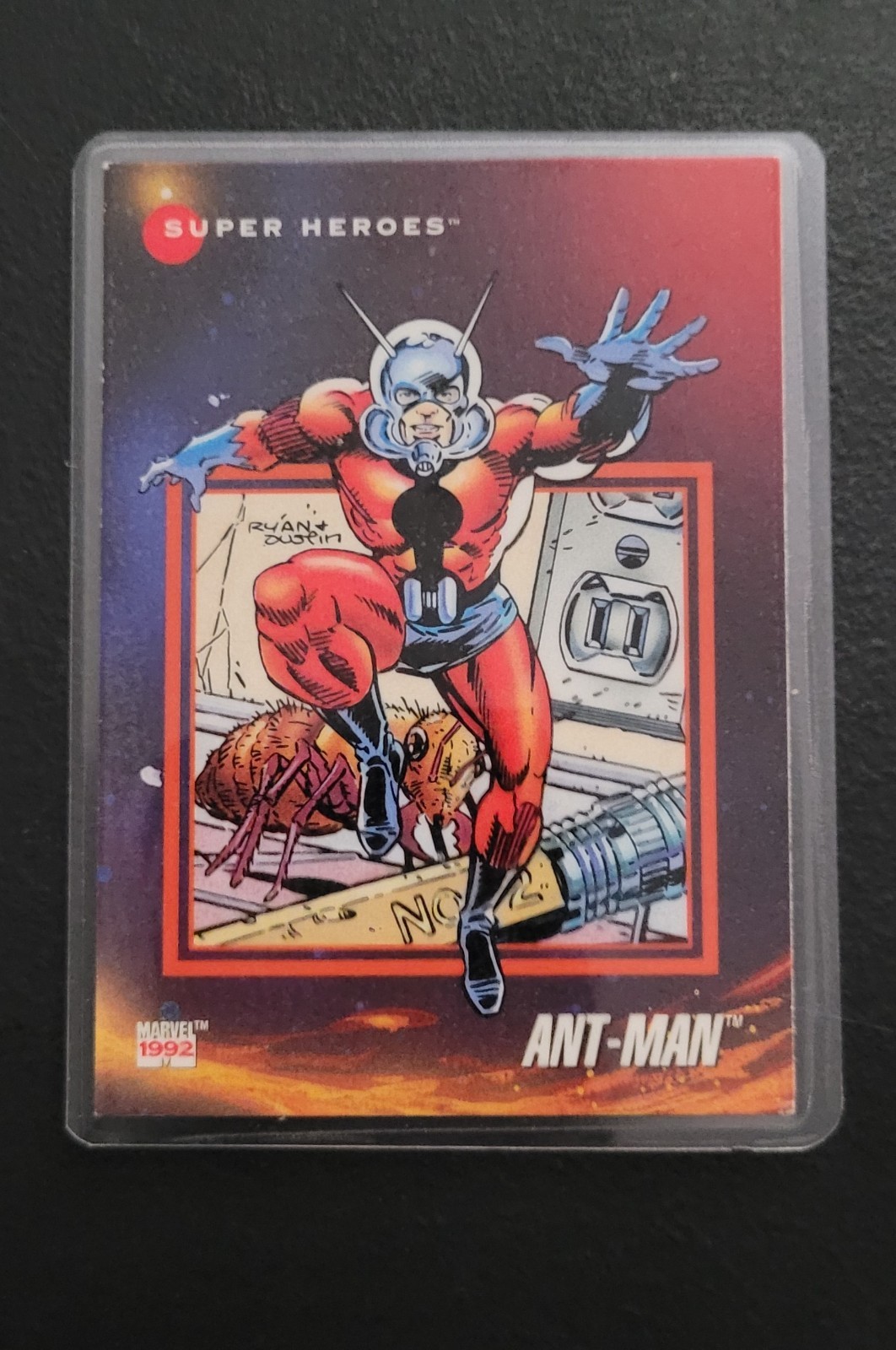 1990's Impel Marvel Universe Super Heroes Fridge/Locker/Cabinet Laminated Magnet