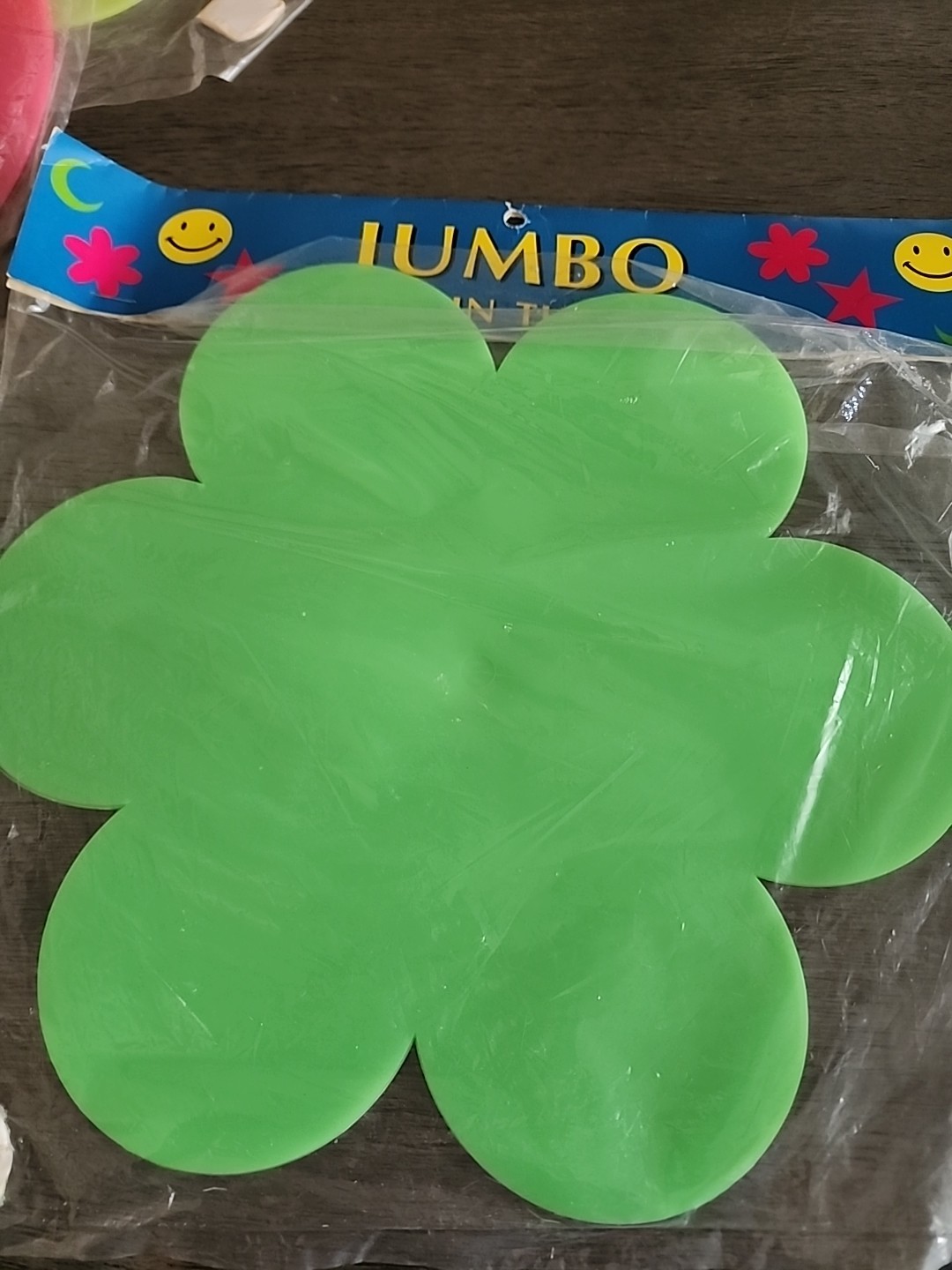 3 Vintage 1990s Jumbo Glow In The Dark Wall Decor Smiley Face Flowers Retro Dorm