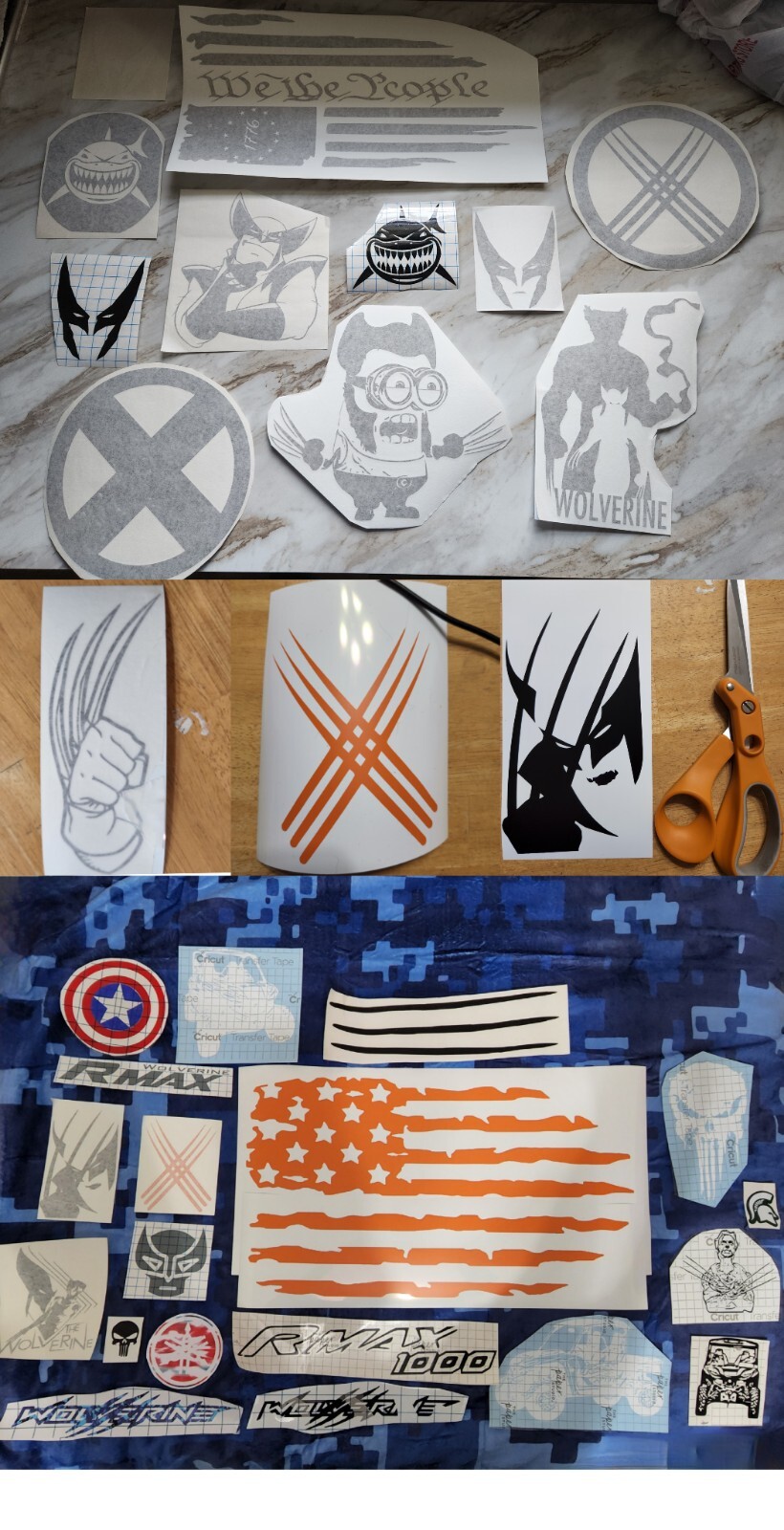 Custom/Personalized Vinyl Decals And Stickers Roughly 5in