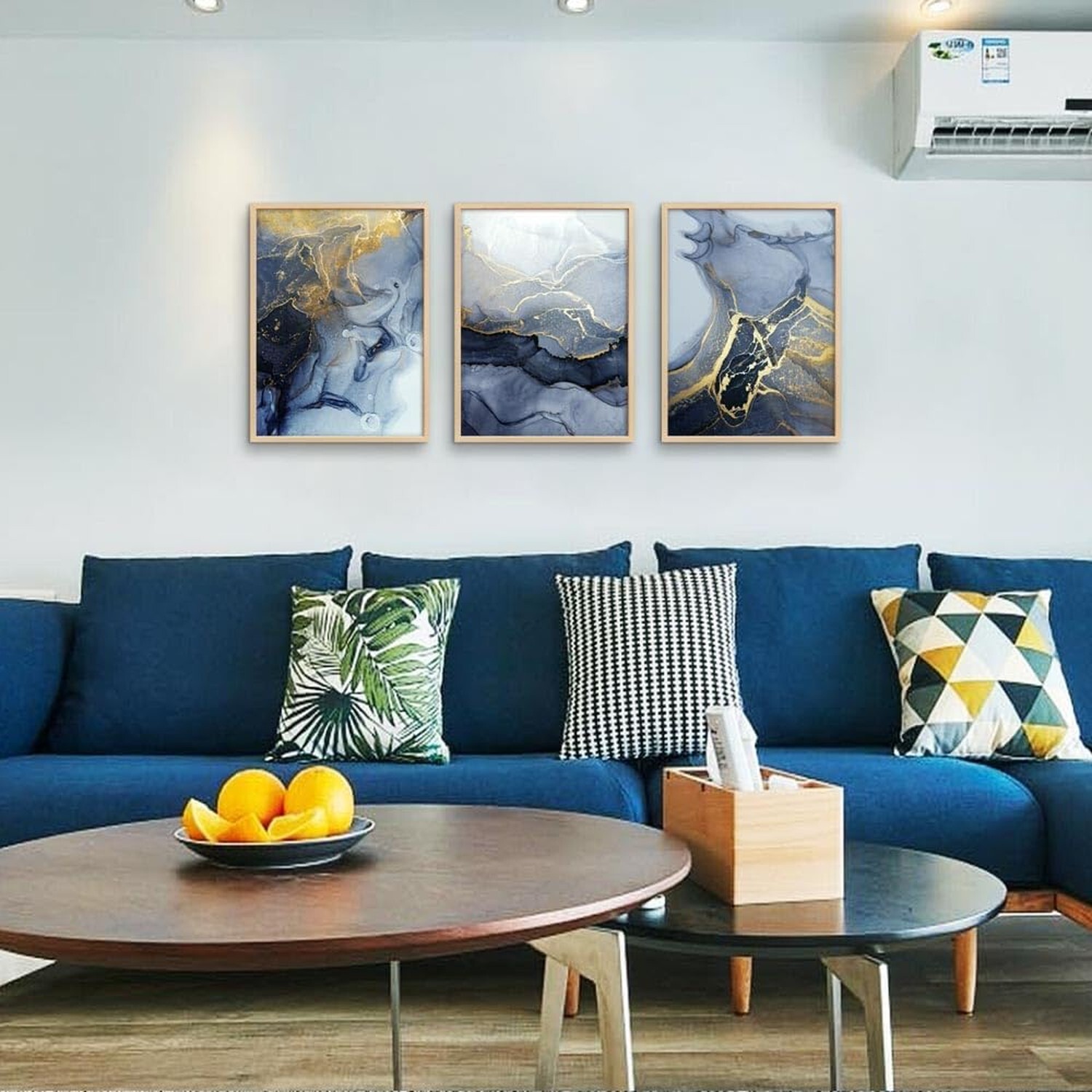 Framed Wall Art for Living Room Abstract Wall Decor for Bedroom Abstract Ink …