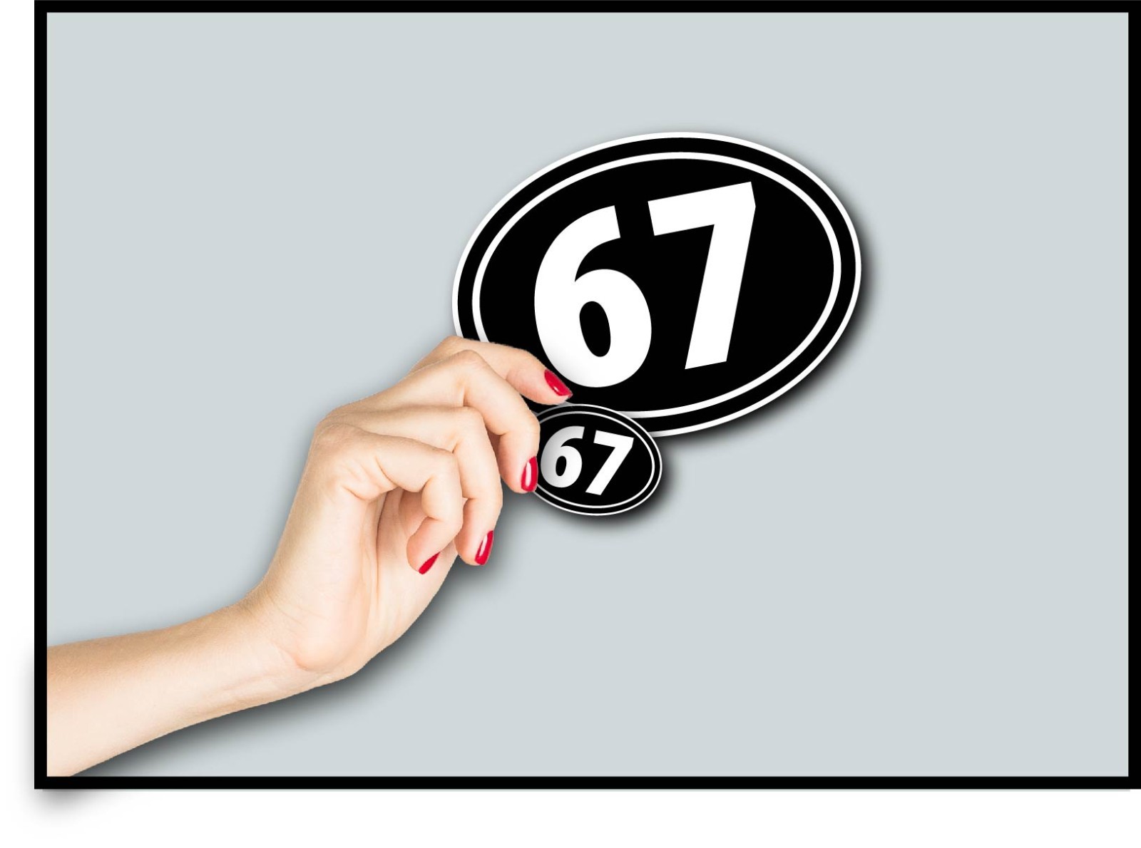 67 Decal Sticker Meme Trending Trend Post 6 7 Mid Beep Teen Gift Get Lost