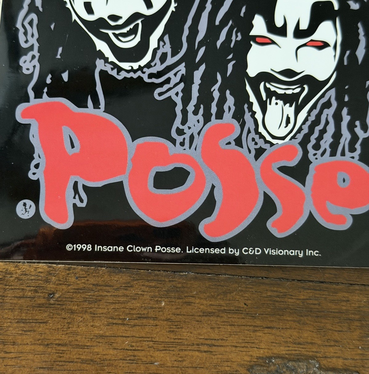 Rare Insane Clown Posse ICP Sticker: Licensed NOS Vintage 1998 LOT OF 50