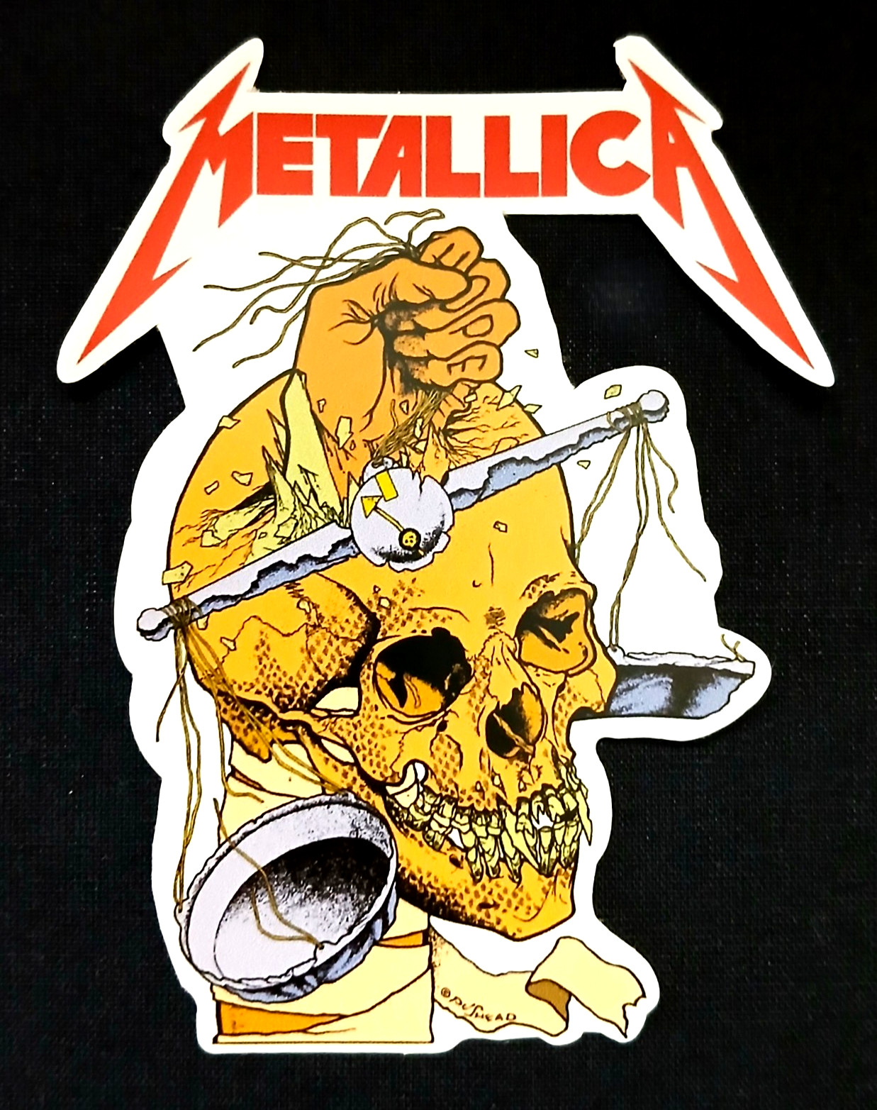 METALLICA – Die Cut LG Sticker Decal Music Band Rock Metal Metallica