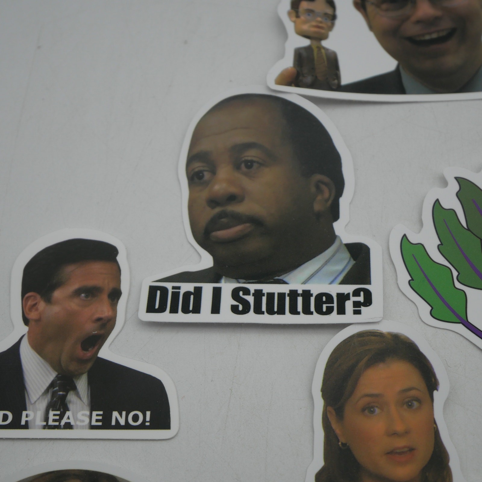 46 The Office Stickers Michael Dwight Jim Stanley Kevin Vinyl Laptop Bottle