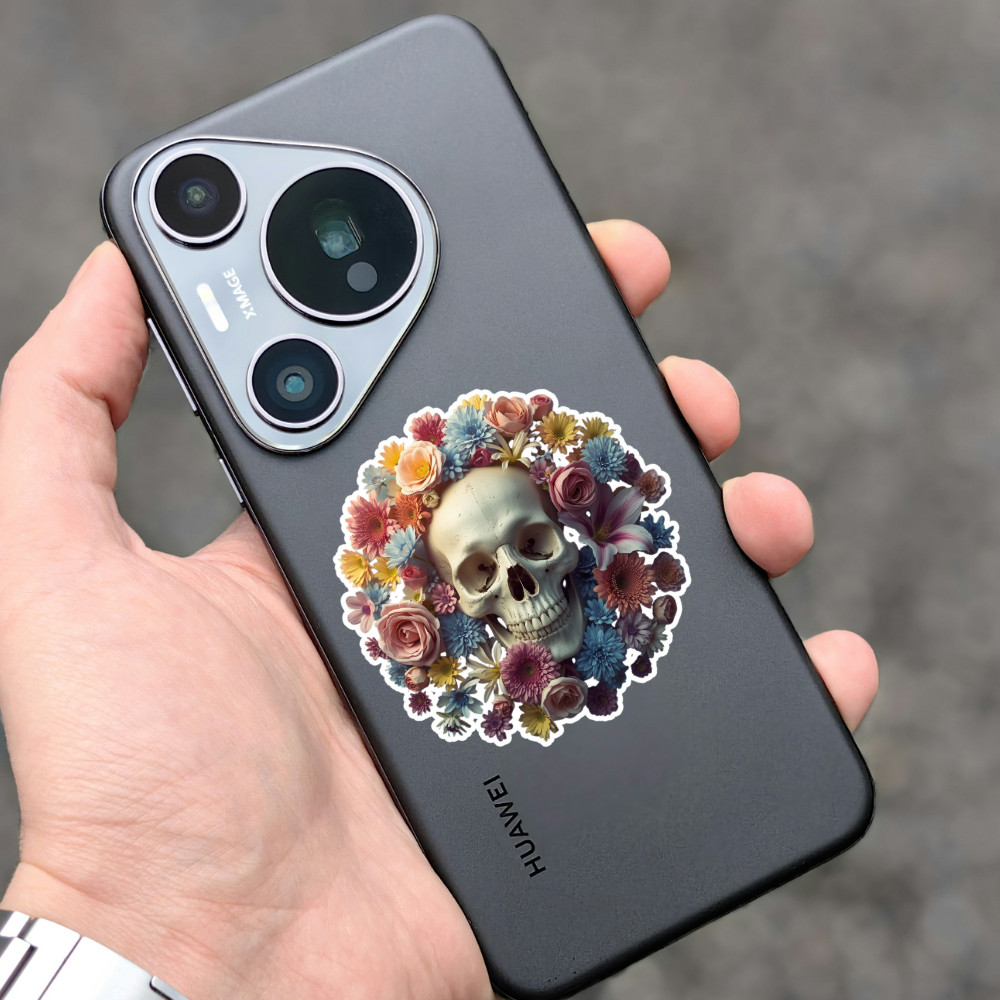 Skull Stickers Waterproof Vinyl Decal Glossy Matte Laminated Die Cut New