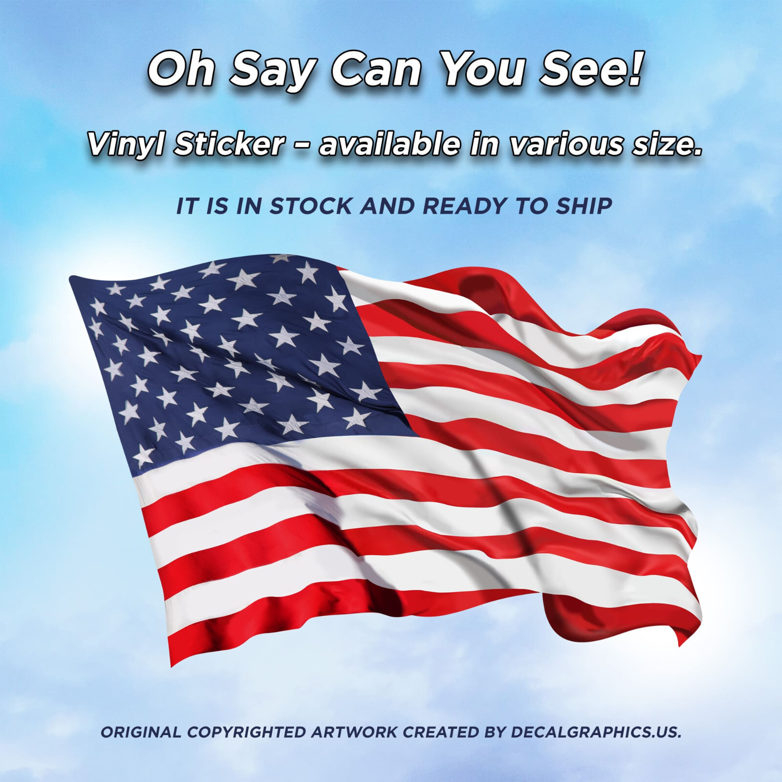 American Flag, USA, Old Glory, Stars and Stripes, Star-Spangled Banner, July4th