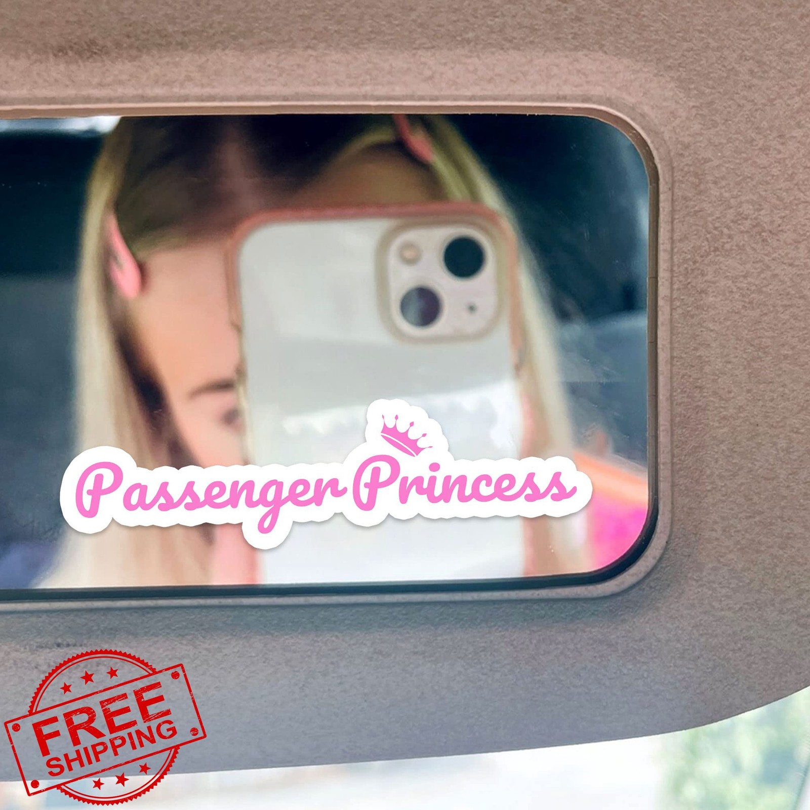 Generic 3×3 Inch PP 03 Princess Sticker