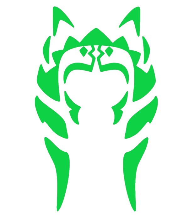 AHSOKA TANO, PADAWAN, JEDI, STAR WARS, Decal Stickers for Cars, Windows, Laptops