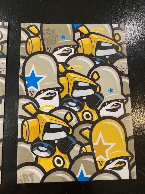 RARE Flying Fortress Fourteen Bolt Sticker Print Graffiti Street Art England