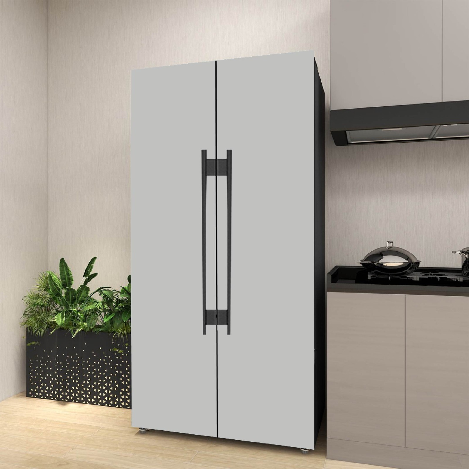 Fridge Wrap Self Adhesive Vinyl Decal Refrigerator