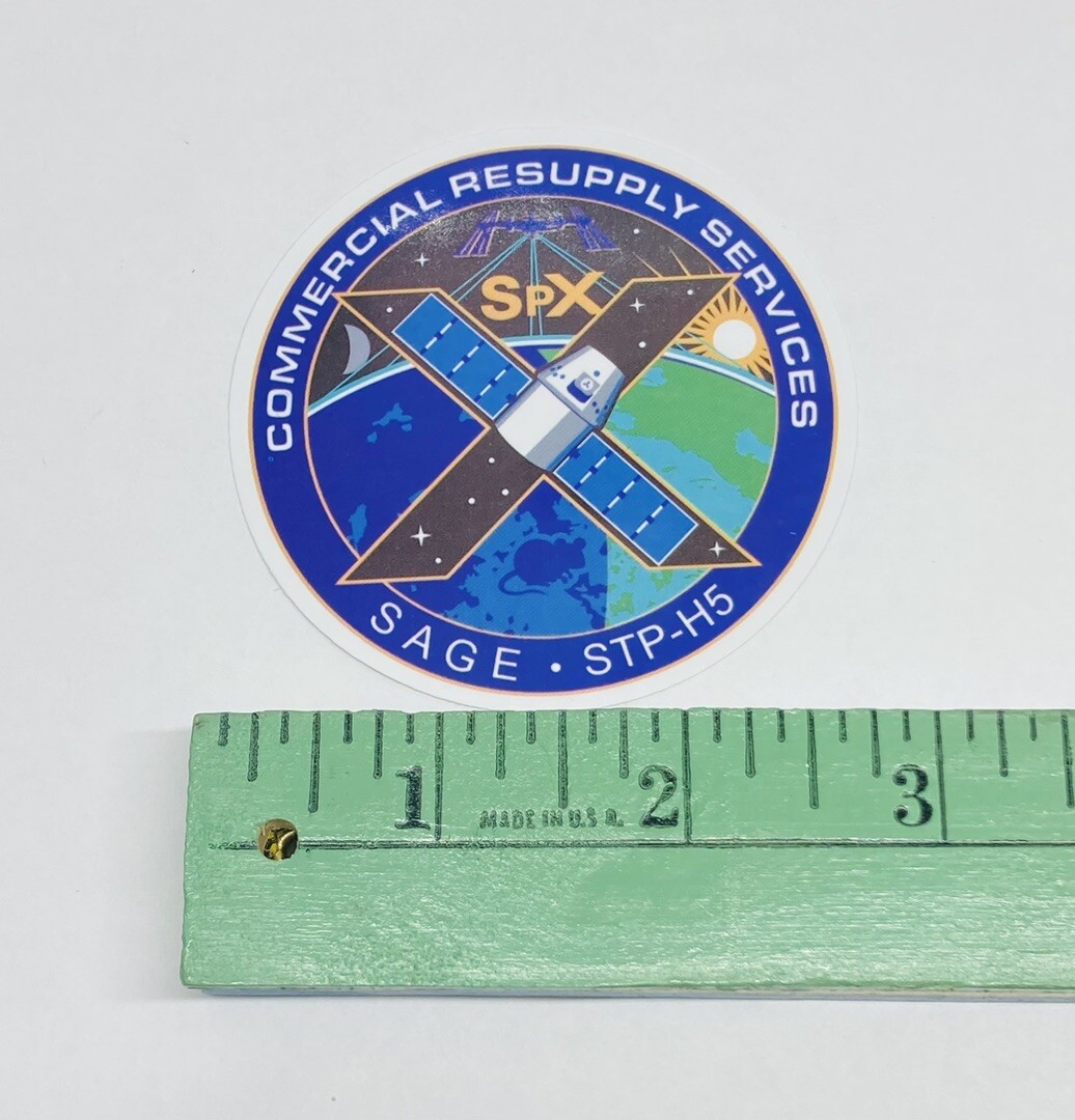 NASA Commercial Resupply Services Sticker STP H5 Vinyl Decal Art Travel NASA P1