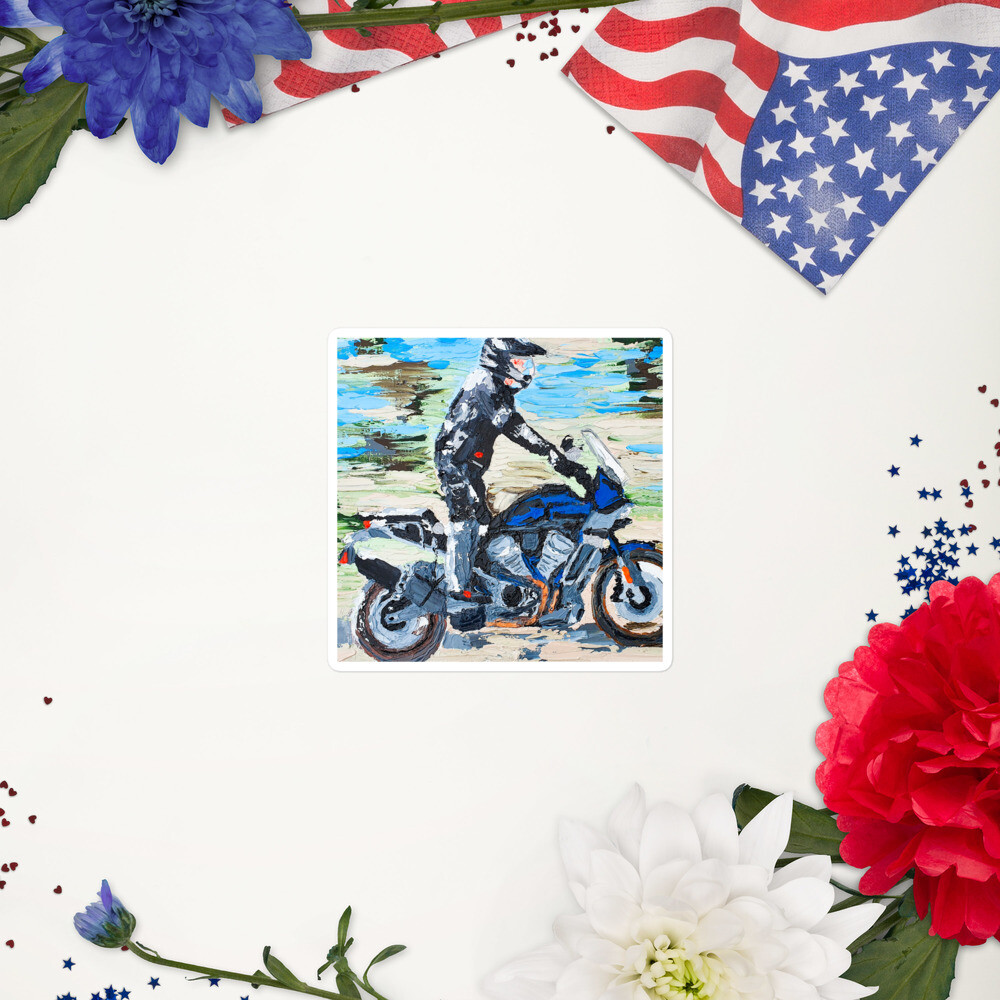Stickers Harley Davidson Pan America Motorcycle Original Artwork Motorbike Biker