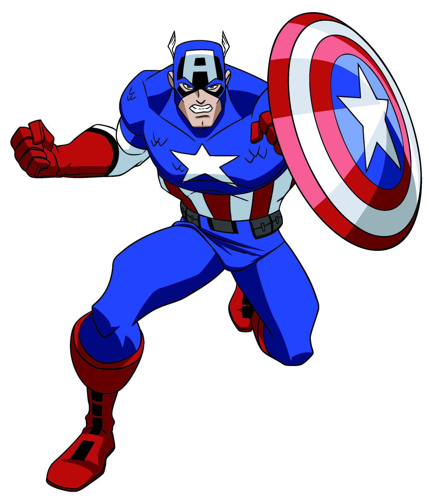 Captain America Vinyl Sticker Decal 6" (full color)