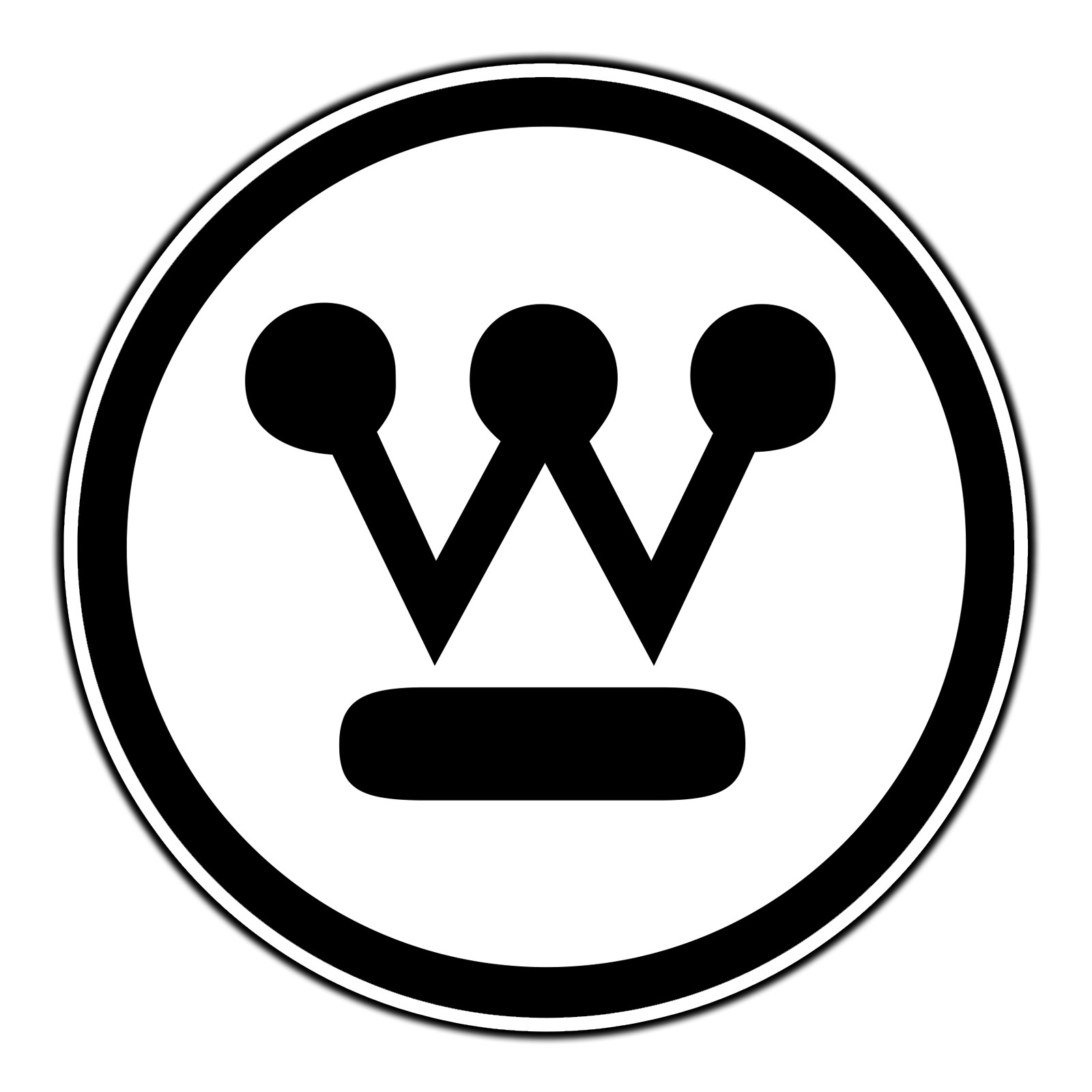 #3020 Westing House Logo #1 Sticker Brand Waterproof Vinyl Decal Die-Cut Car