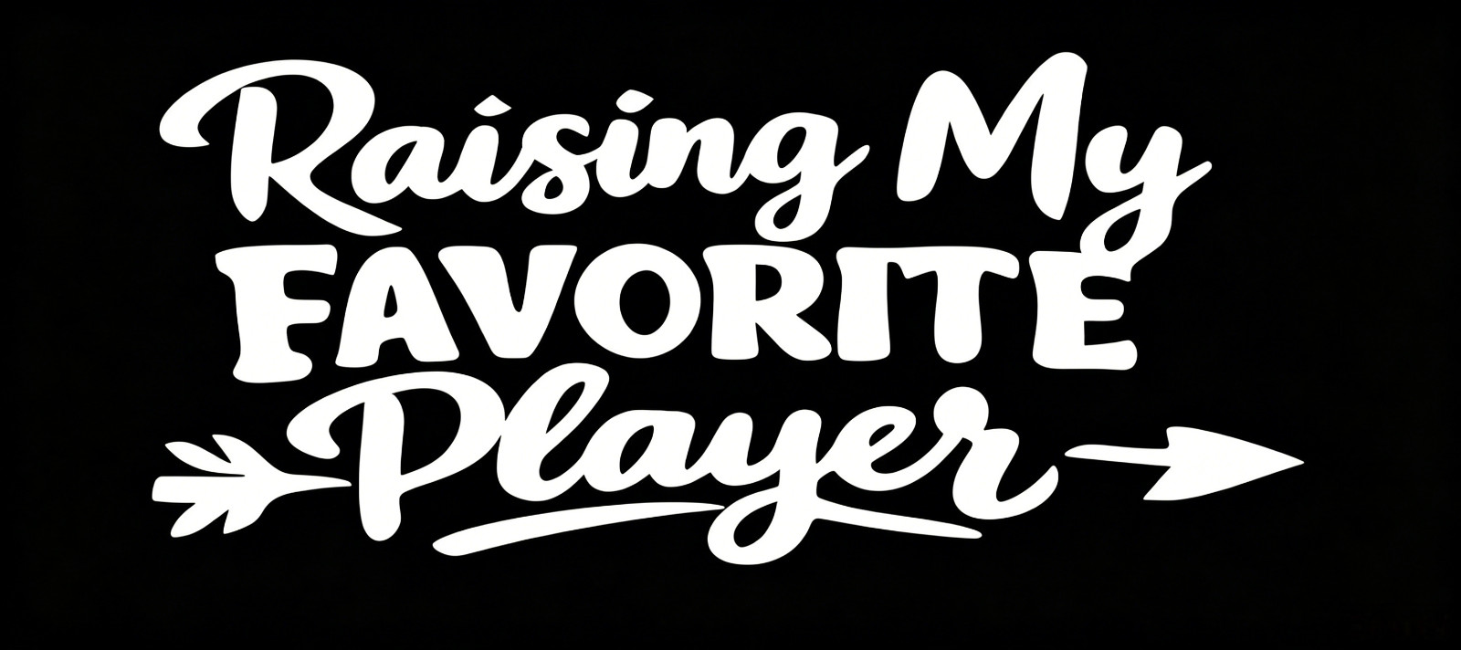 9X4" Raising My Favorite Player Car Decal Soccer Fan Funny Vinyl Sticker