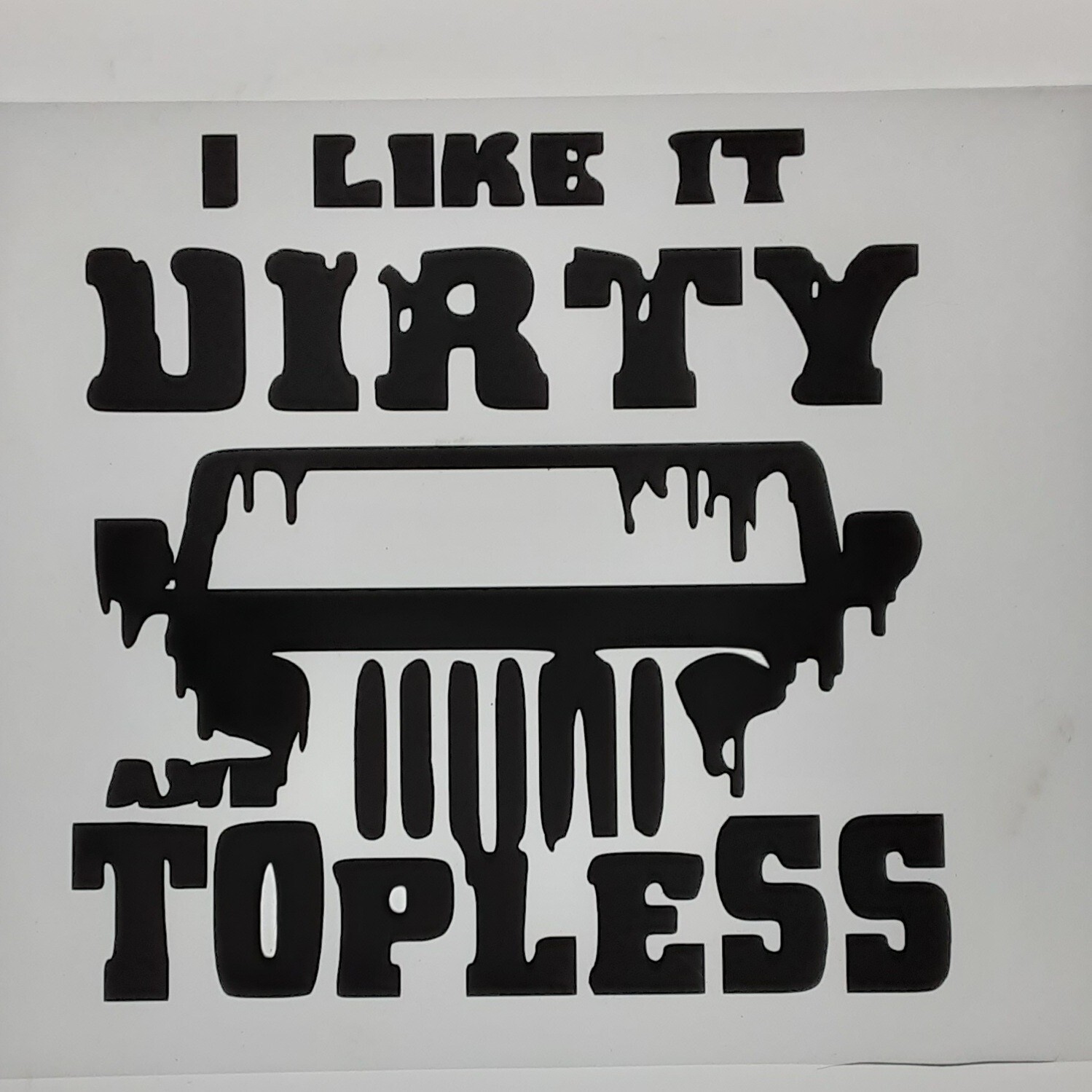 Jeep Dirty 5×5 Decal Color Choice, Car, Home, Crafting