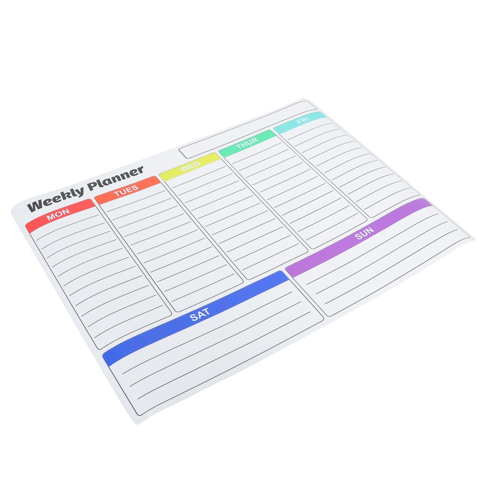 Whiteboard Planners Flexible Dry Erase Adhesive Dorm Sticker Calendar