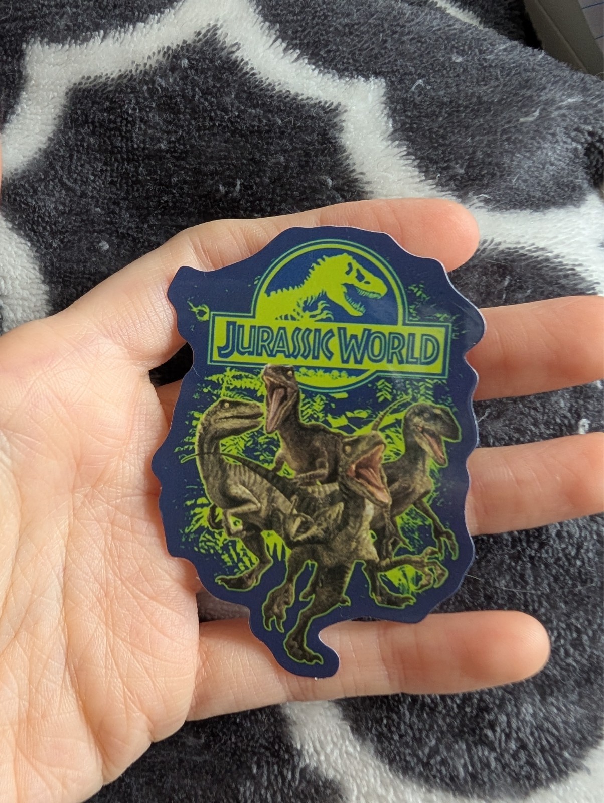 Jurassic Park Dinosaur Sticker Vinyl Decal | T-Rex Movie Film Fan Art