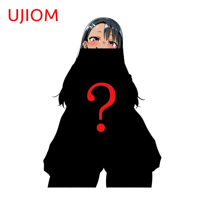 UJIOM Nagatoro San Anime Character Wall Sticker Artistic Standing Posture Decal