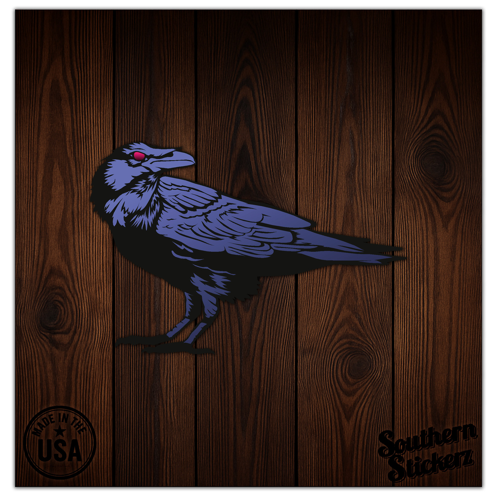 Crow Raven – Vinyl Decal Sticker – Car Window Laptop – ebn7664