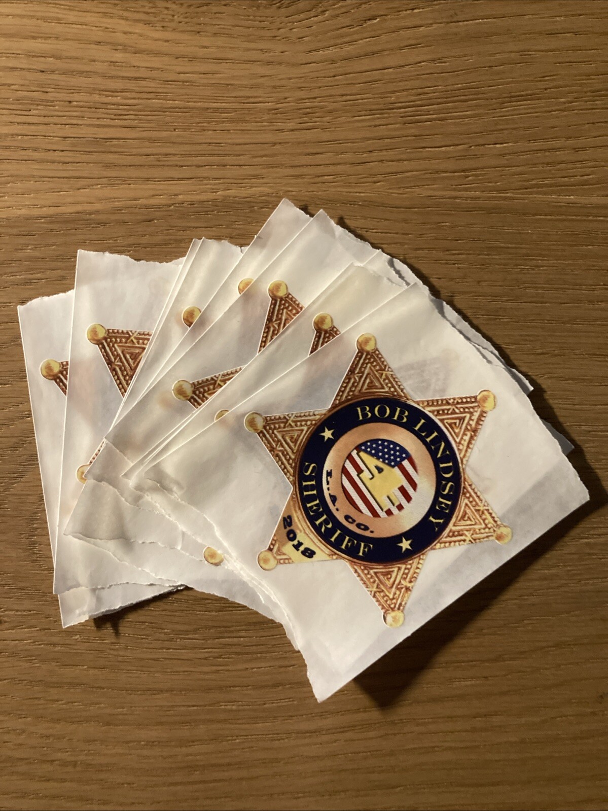 Bob Lindsey For Sheriff 2018 LA COUNTY Sticker